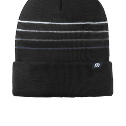 Striped Cuffed Beanie