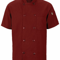 Mimix™ Short Sleeve Chef Coat with OilBlok