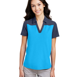 Ladies' Fusion ChromaSoft Colorblock Polo