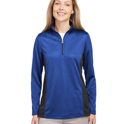 Ladies' Flash Snag Protection Plus IL Colorblock Quarter-Zip