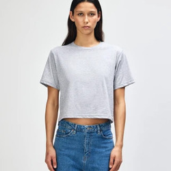 American Apparel Women's Fine Jersey Boxy T-Shirt