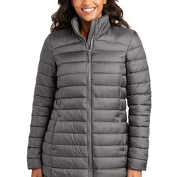 Ladies Horizon Puffy Long Jacket