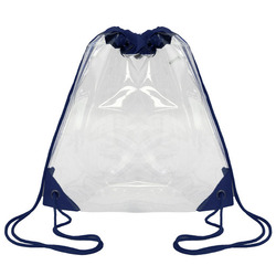 Clear Drawstring Bag