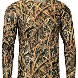 Oxford Performance Camo Print Long Sleeve T-Shirt