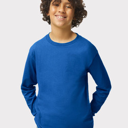 GILDAN YTH 100% L/S TEE