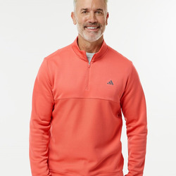 Men's Ultimate365 Textured Quarter-Zip Pullover