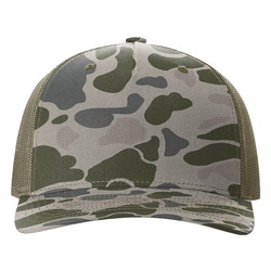 Five-Panel Printed Trucker Cap