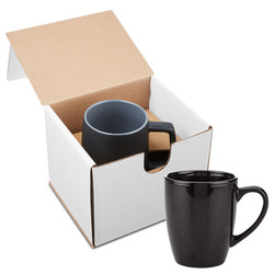 12oz Contemporary Challenger Café Ceramic Mug in Mailer