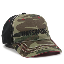 Fashion Camo Twill W/Flag