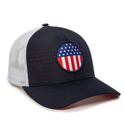Perforated 5-Panel Mesh Back