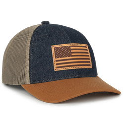 FFA® Denim Trucker W/ Canvas Visor