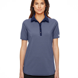  Ladies' Under Armour Playoff Stripe Polo