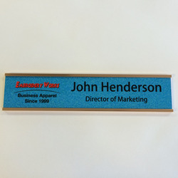 Wall Nameplate (Sublimated)