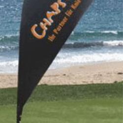 8ft Teardrop Flag Banner (Double Sided)