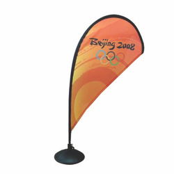 Tabletop Mini Teardrop Flag Banner